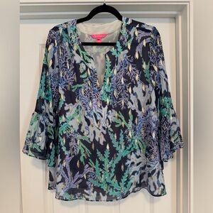 Lilly Pulitzer tunic style top. Large